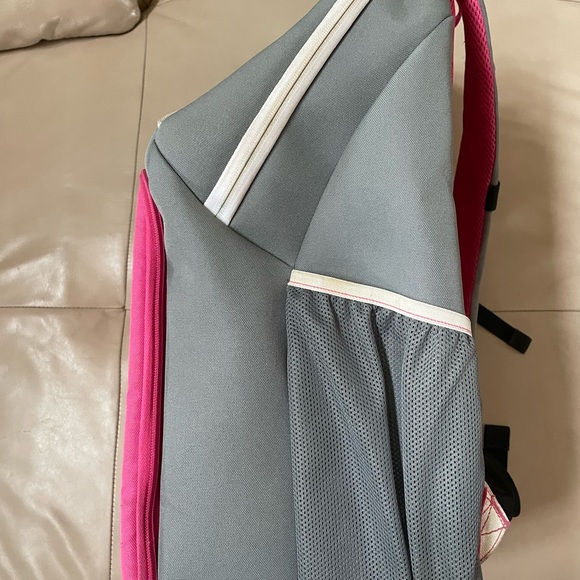 Six Pack Prodigy Fitness Gray and Pink Bag, Backpack, Meal Storage - Picture 8 of 16